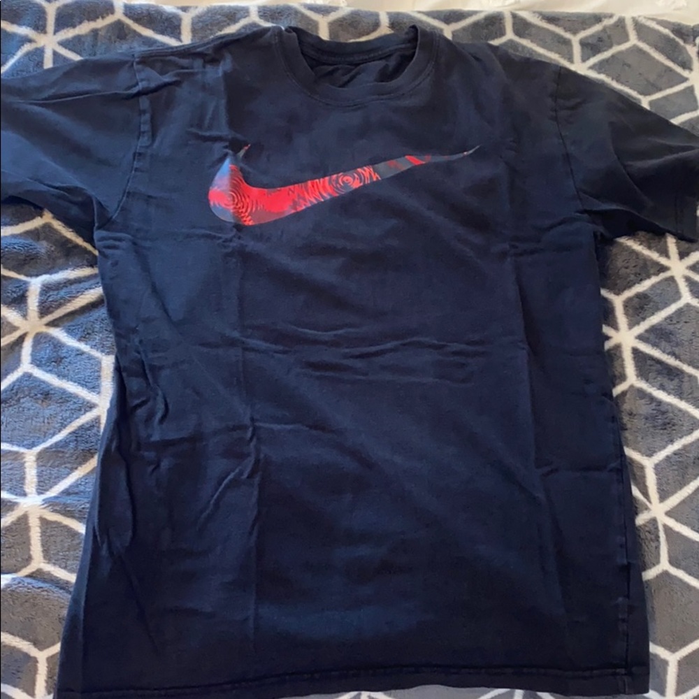 Black logo Nike shirt
